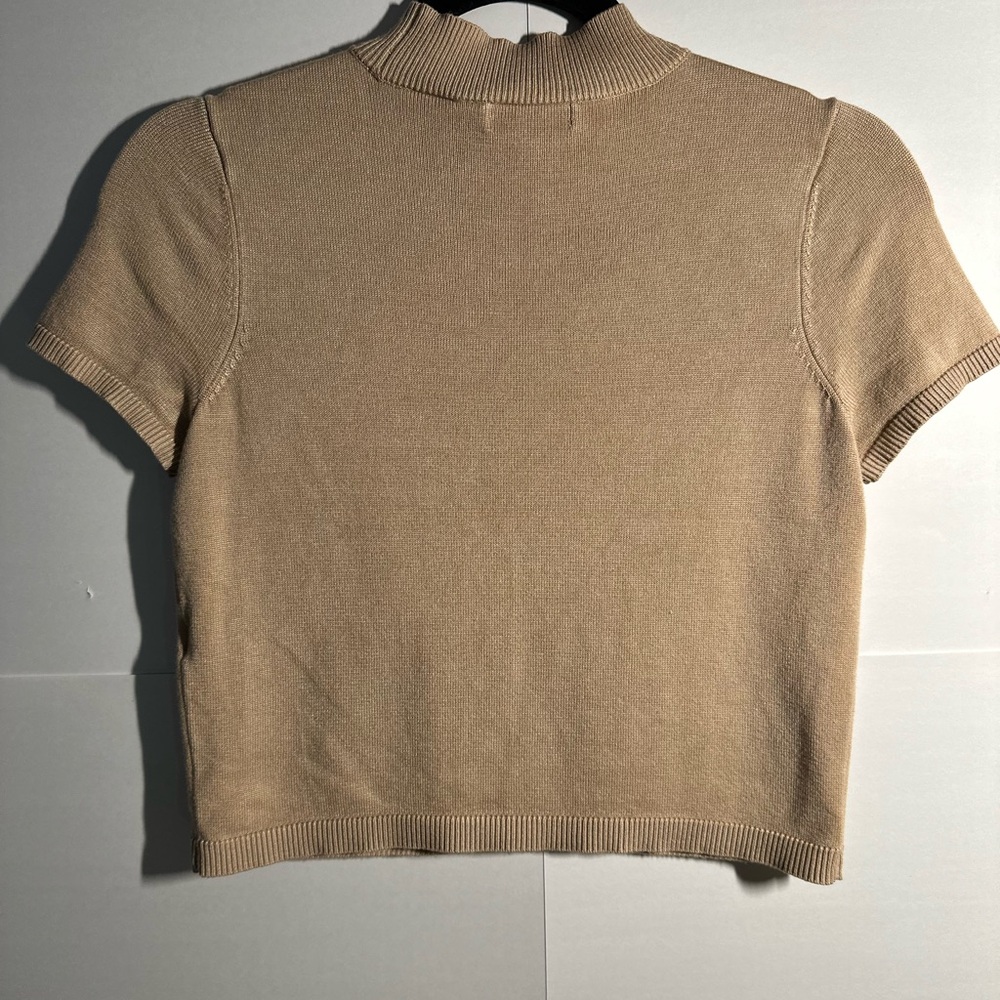 Calvin Klein Jeans women’s Beige Crewneck Sweater - Picture 5 of 7